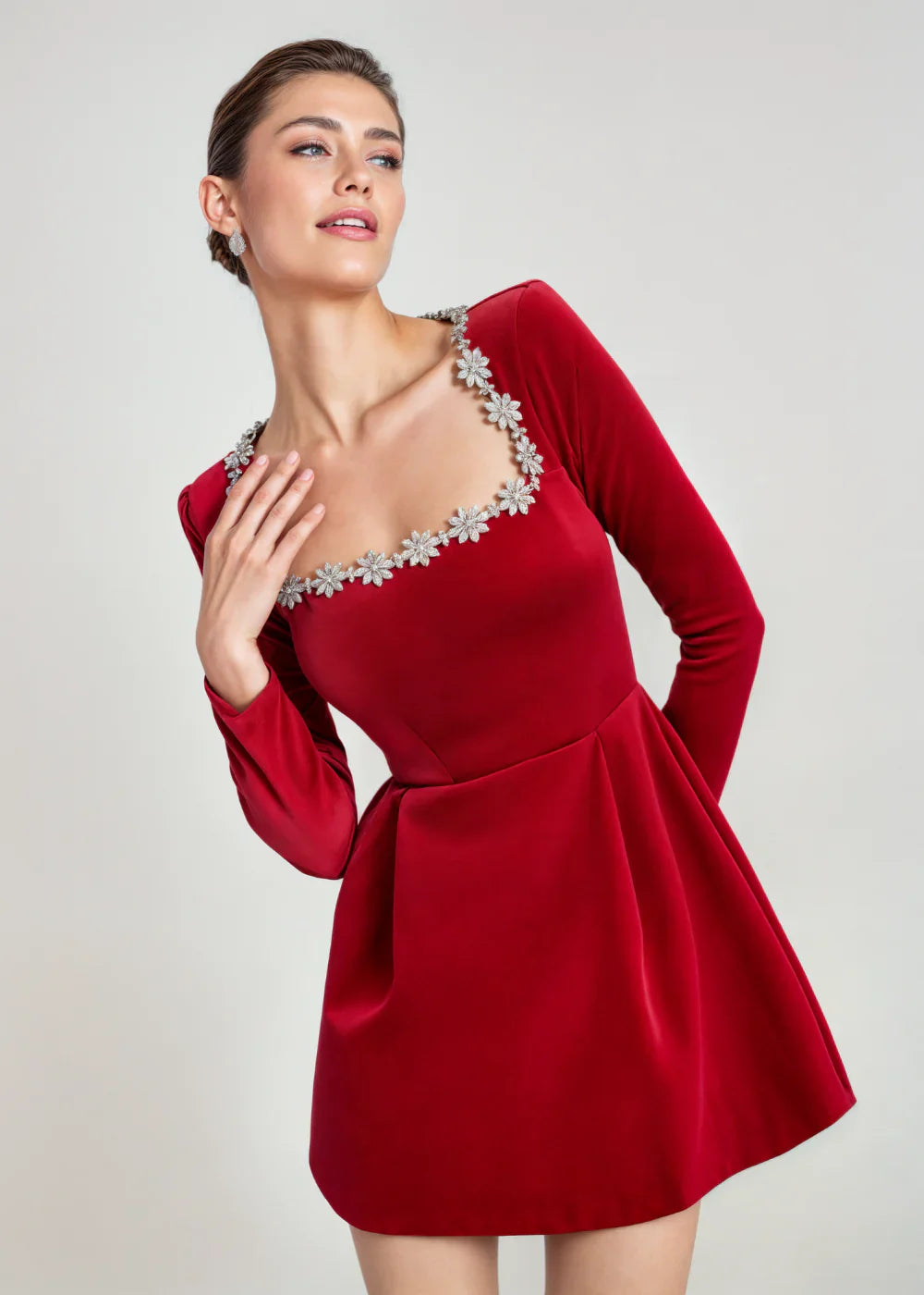 Portman™ | Vera Velvet Mini Dress