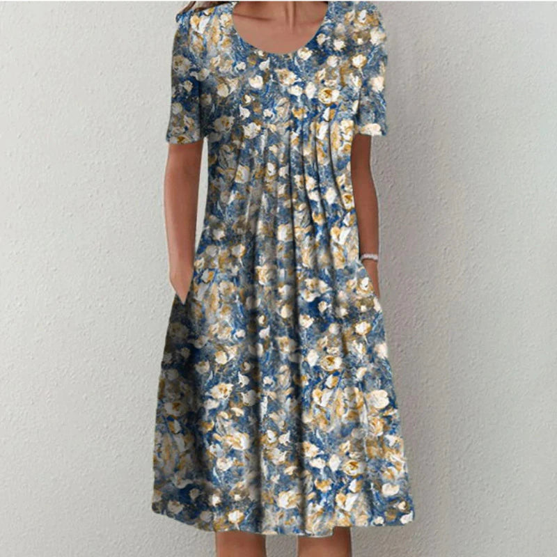 Portman™ | Printed Everyday Midi Dress