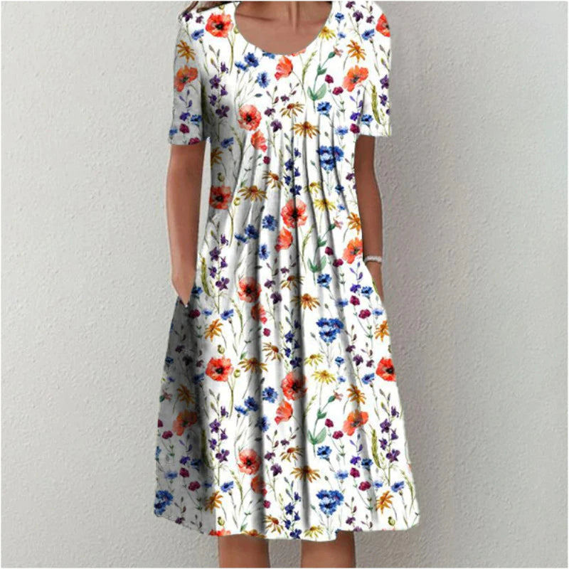 Portman™ | Printed Everyday Midi Dress