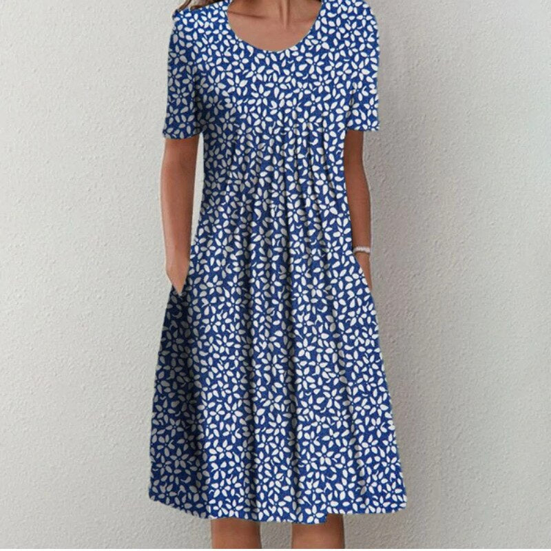 Portman™ | Printed Everyday Midi Dress