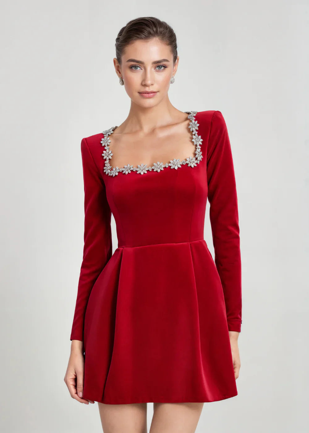 Portman™ | Vera Velvet Mini Dress