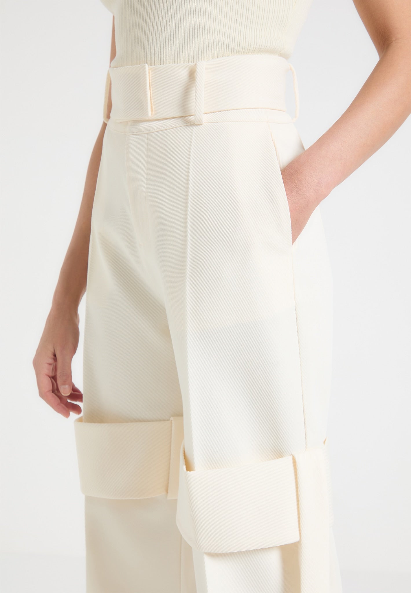 Portman™ | Tailored Strap Trousers