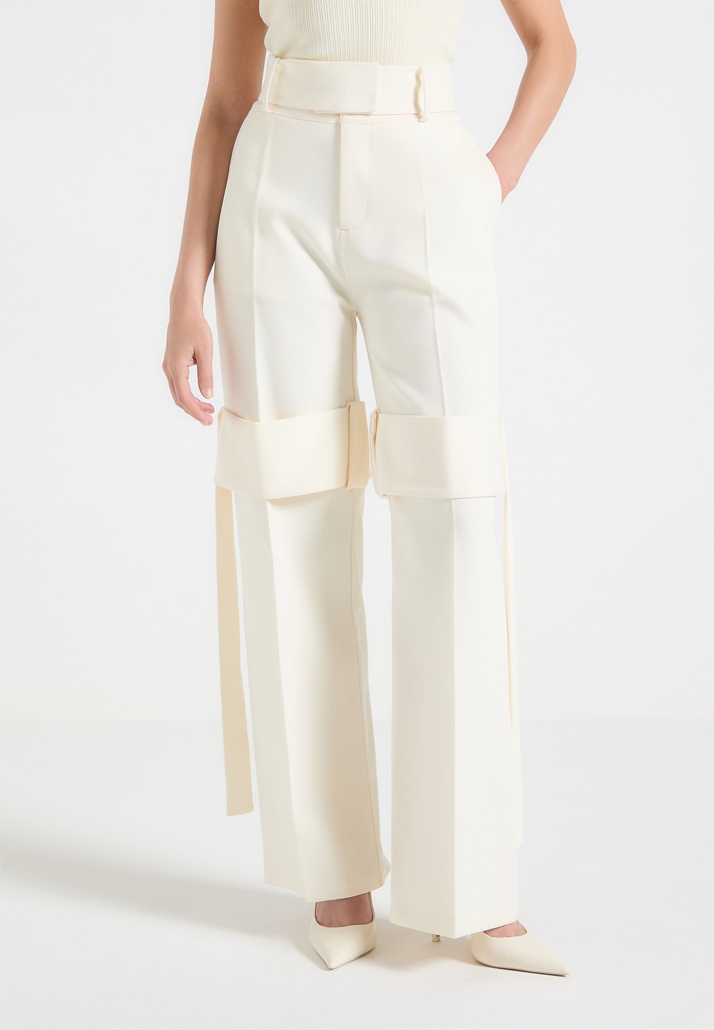 Portman™ | Tailored Strap Trousers