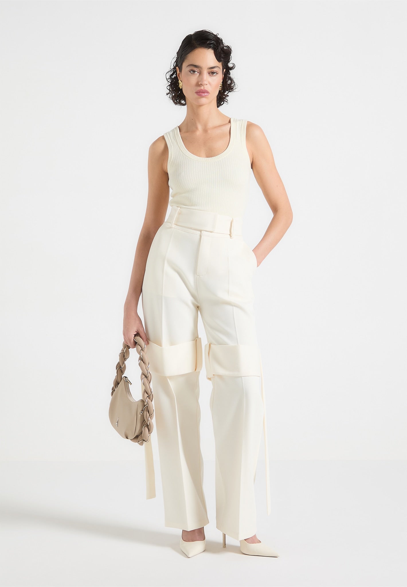 Portman™ | Tailored Strap Trousers