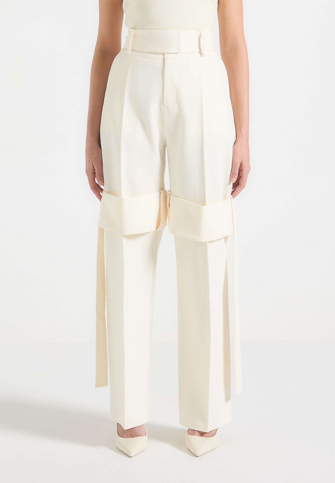 Portman™ | Tailored Strap Trousers