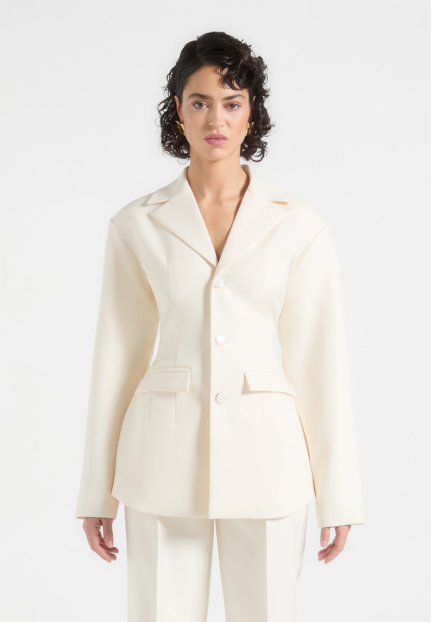 Portman™ | Cinch Waist Blazer