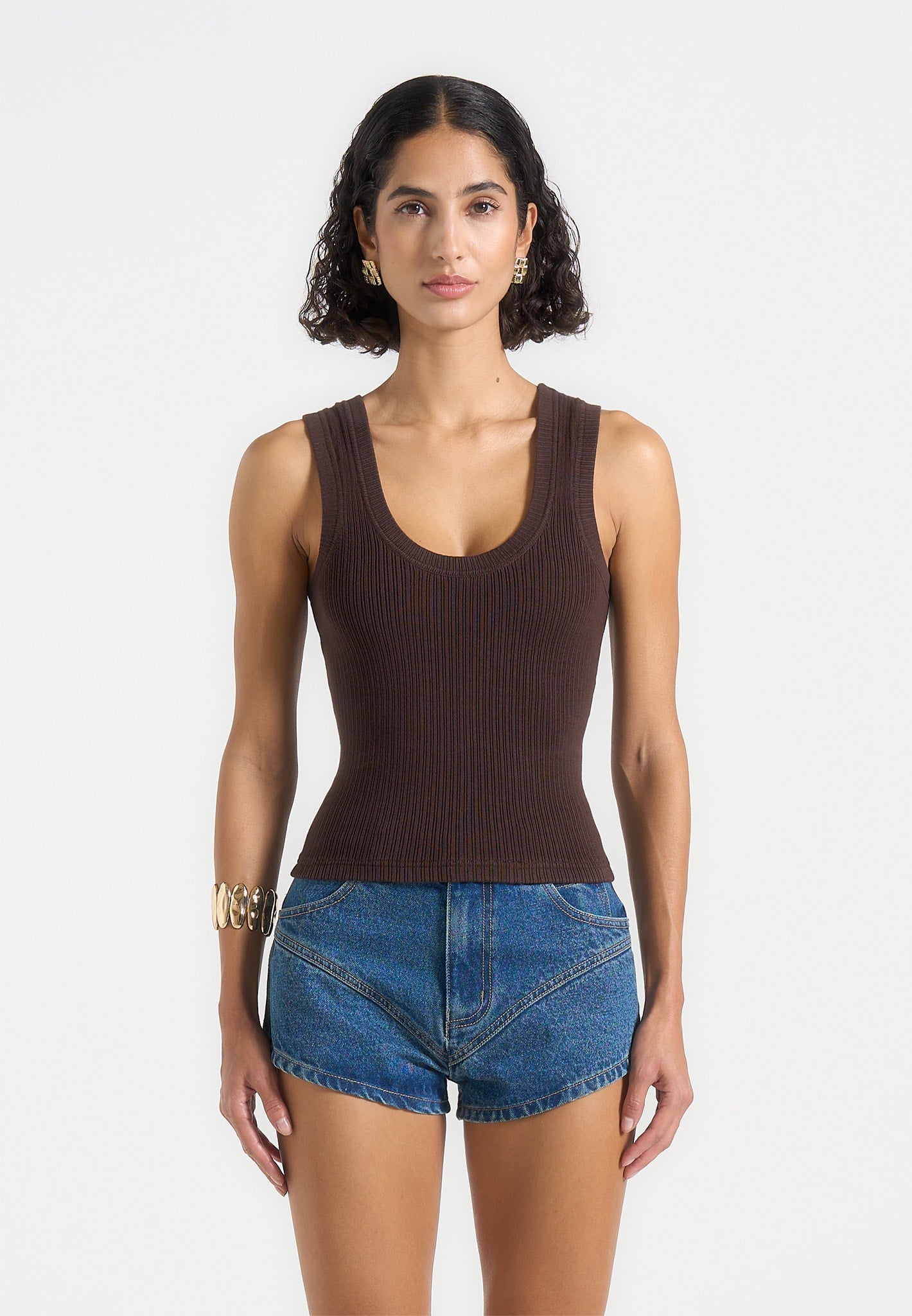 Portman™ | Scoop Ribbed Vest