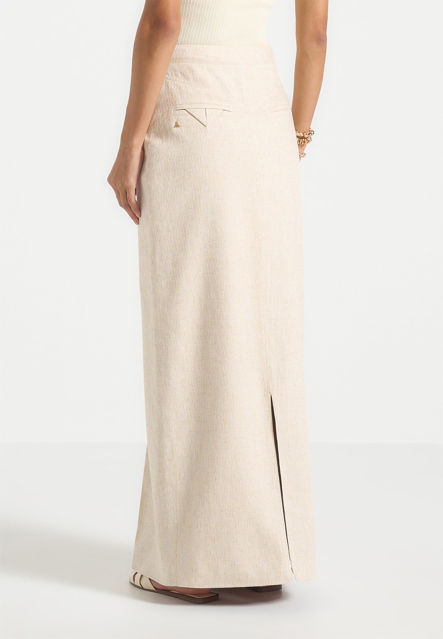Portman™ | Linen A-Line Skirt