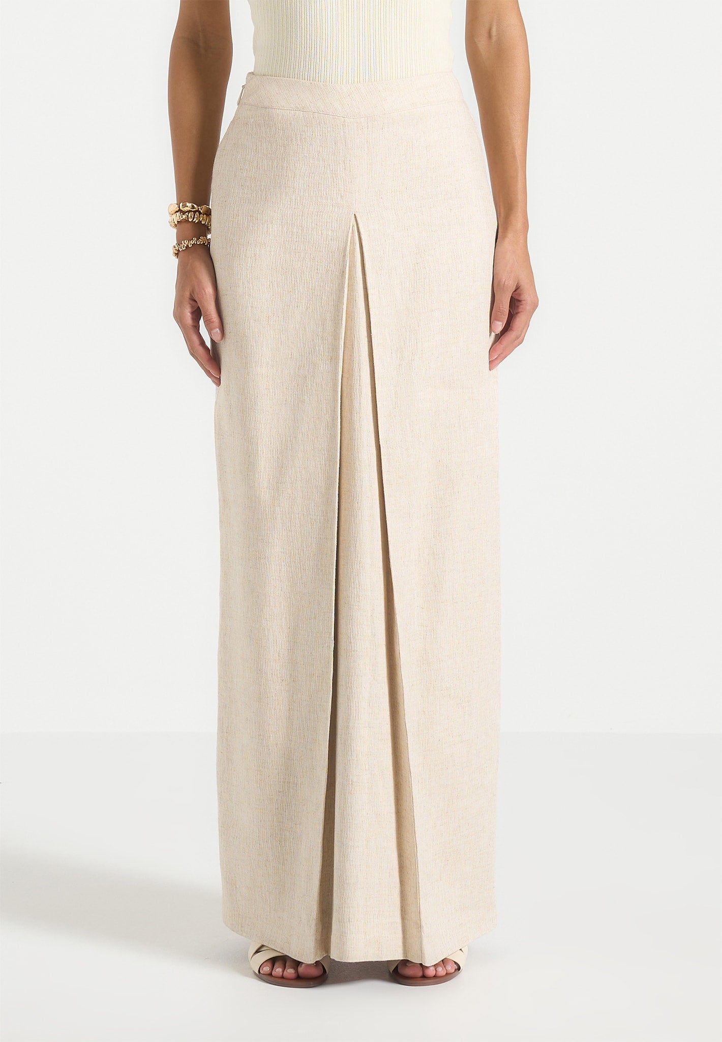 Portman™ | Linen A-Line Skirt