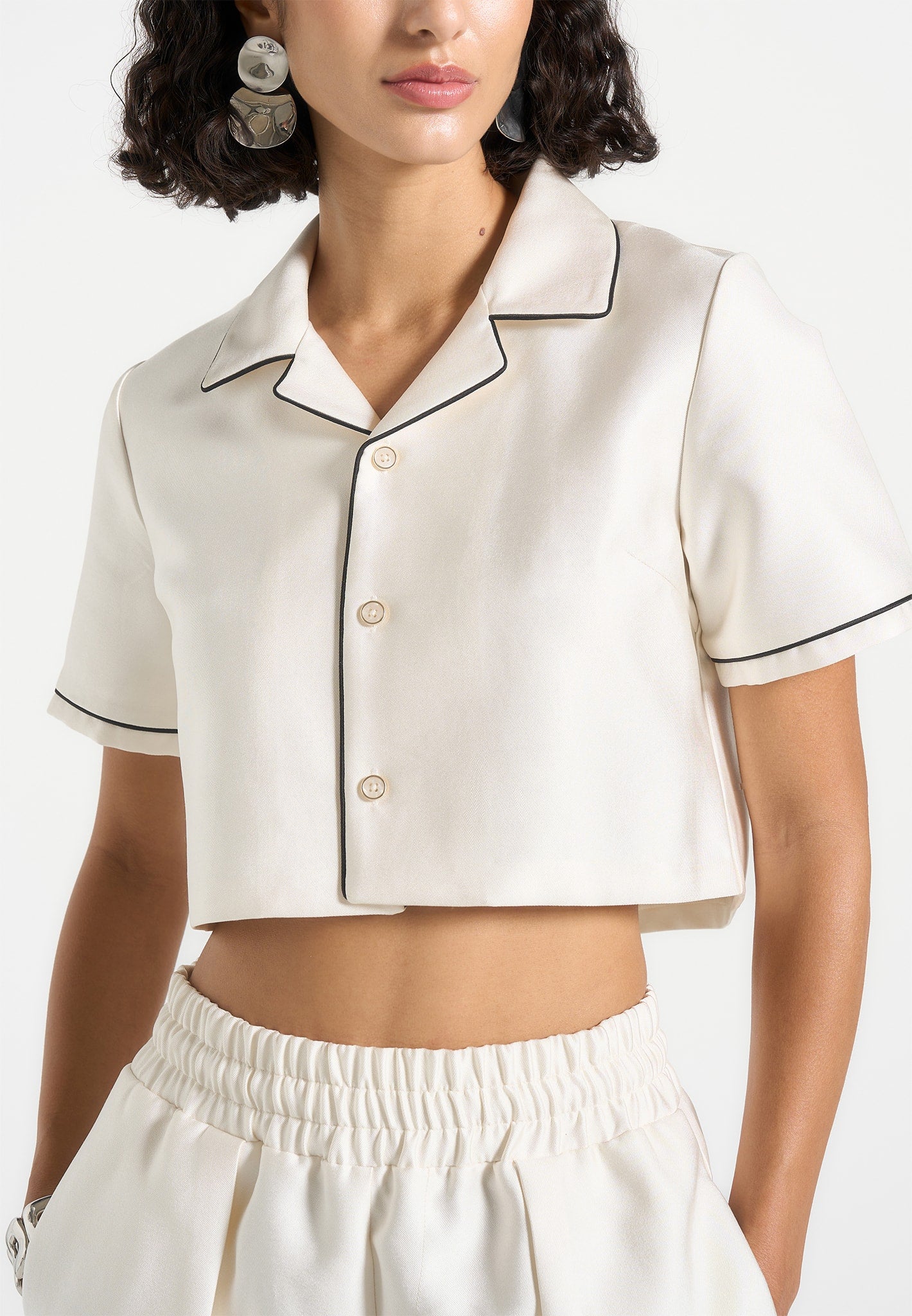 Portman™ | Cropped Shirt
