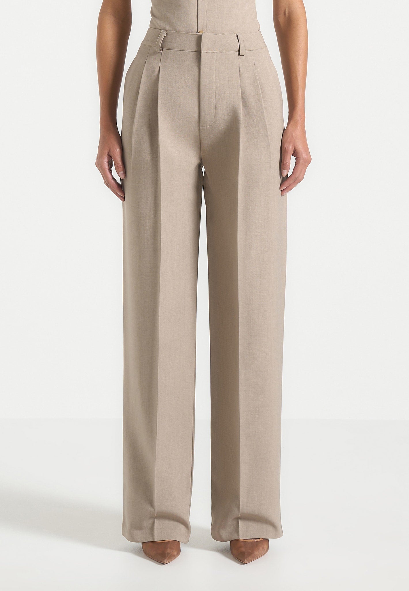 Portman™ | Tailored Pleat Trousers