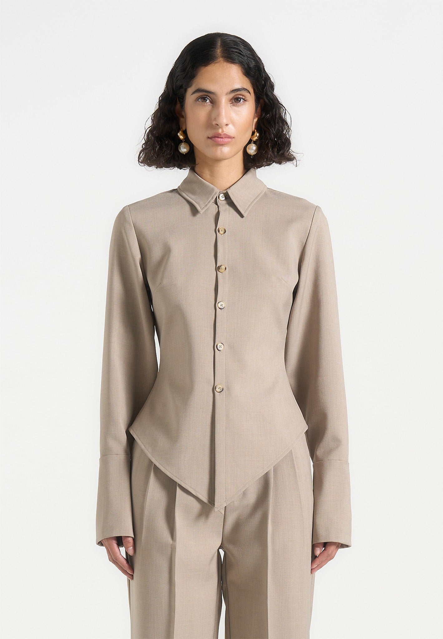 Portman™ | Tailored Angled Shirt