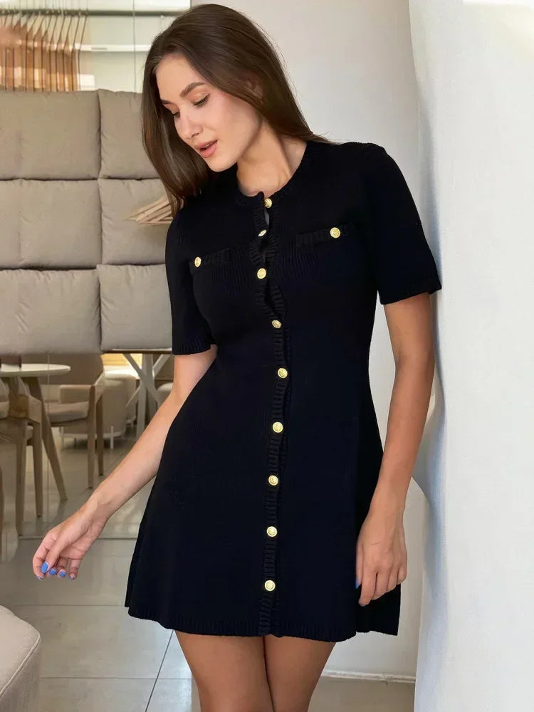 Portman™ | Mandi Knit Mini Dress