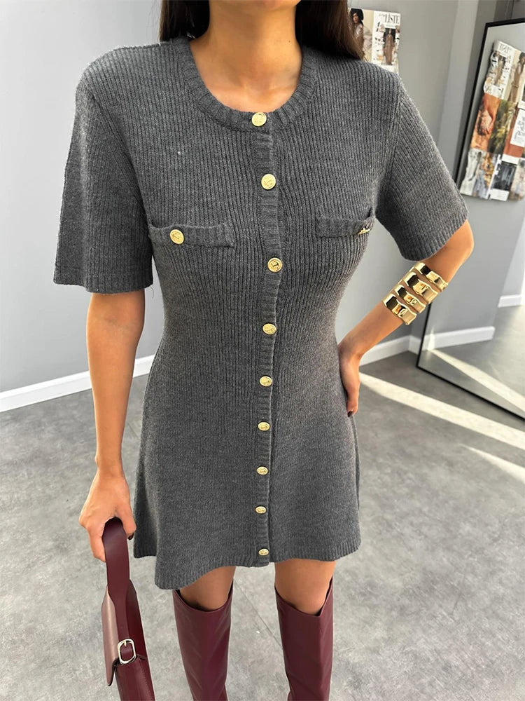 Portman™ | Mandi Knit Mini Dress