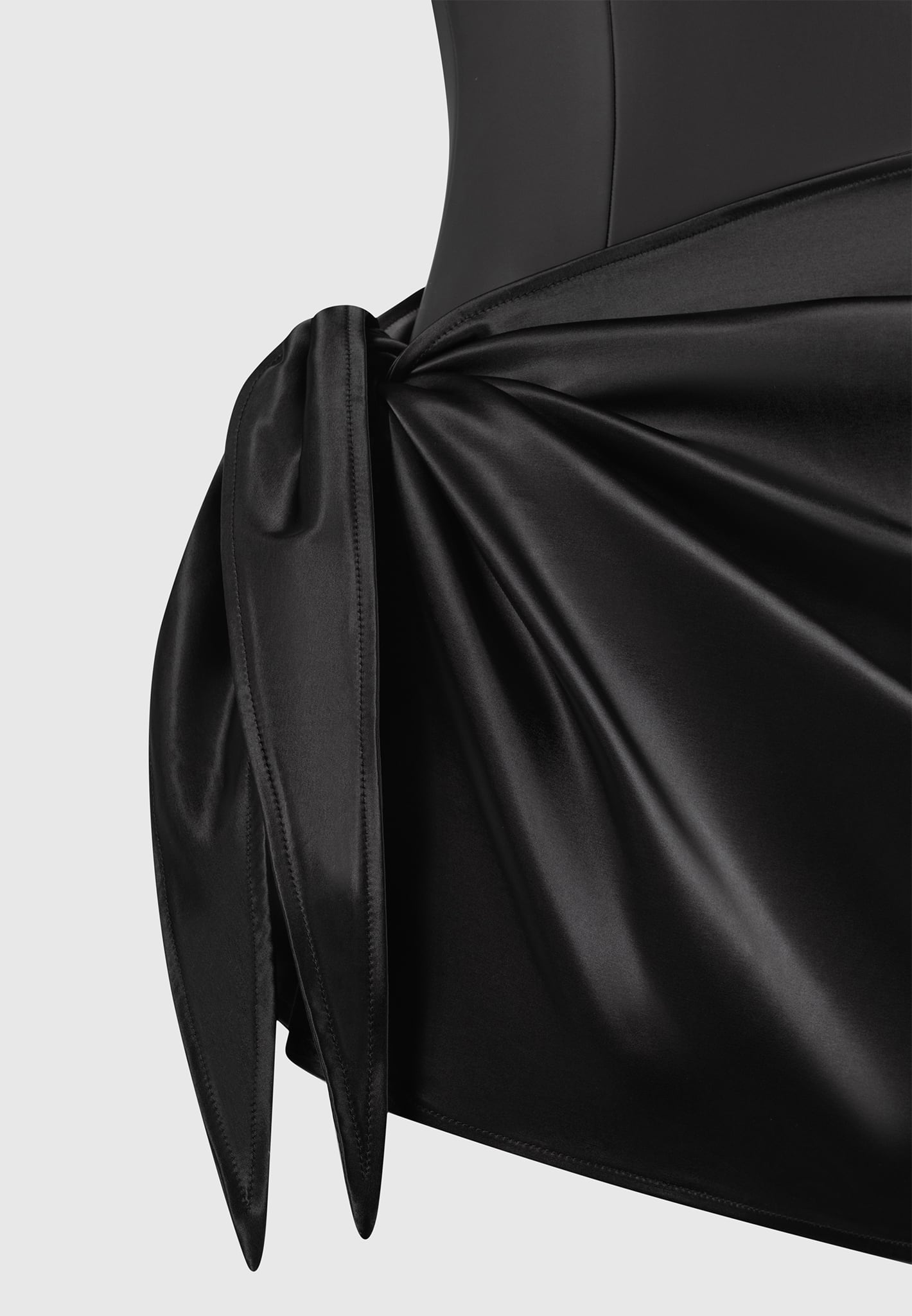 Portman™ | Satin Wrap Bodycon
