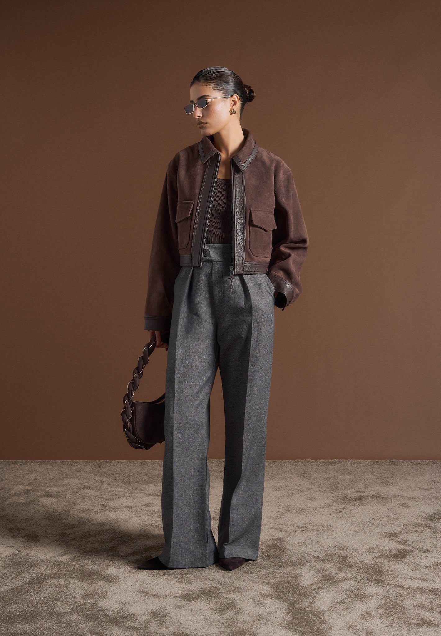 Portman™ | Pebbled Leather Jacket