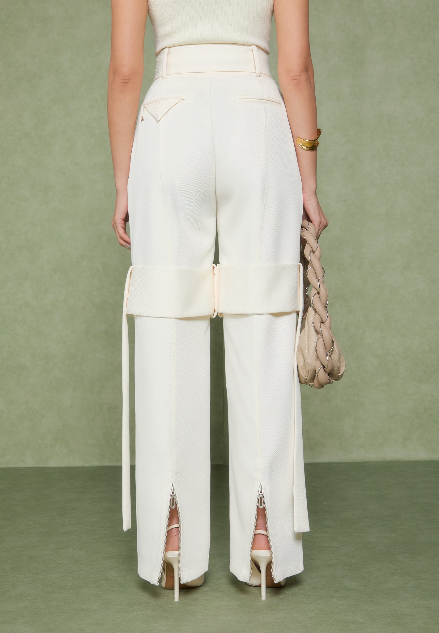 Portman™ | Tailored Strap Trousers