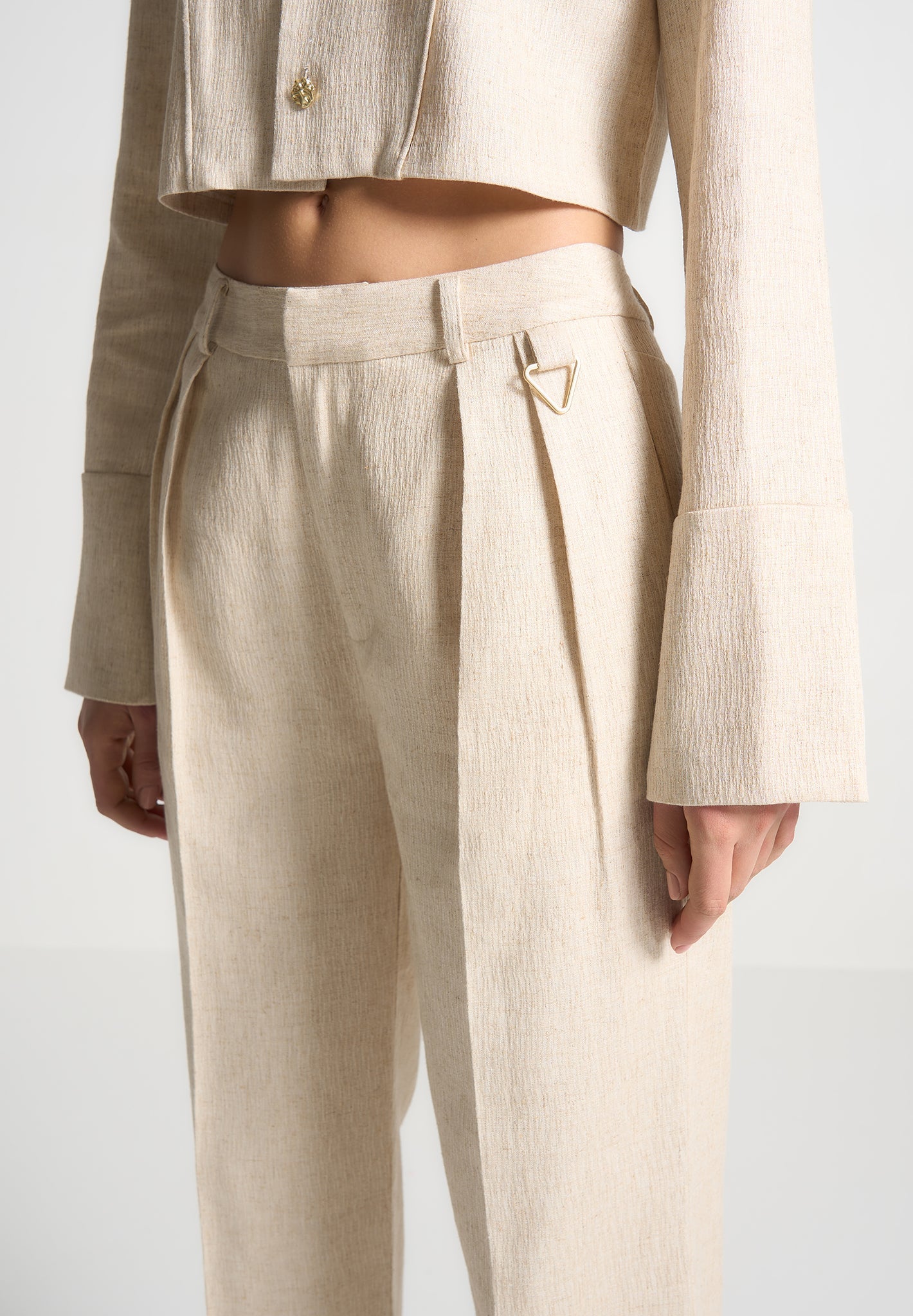 LiPortman™ | Pleat Trousers