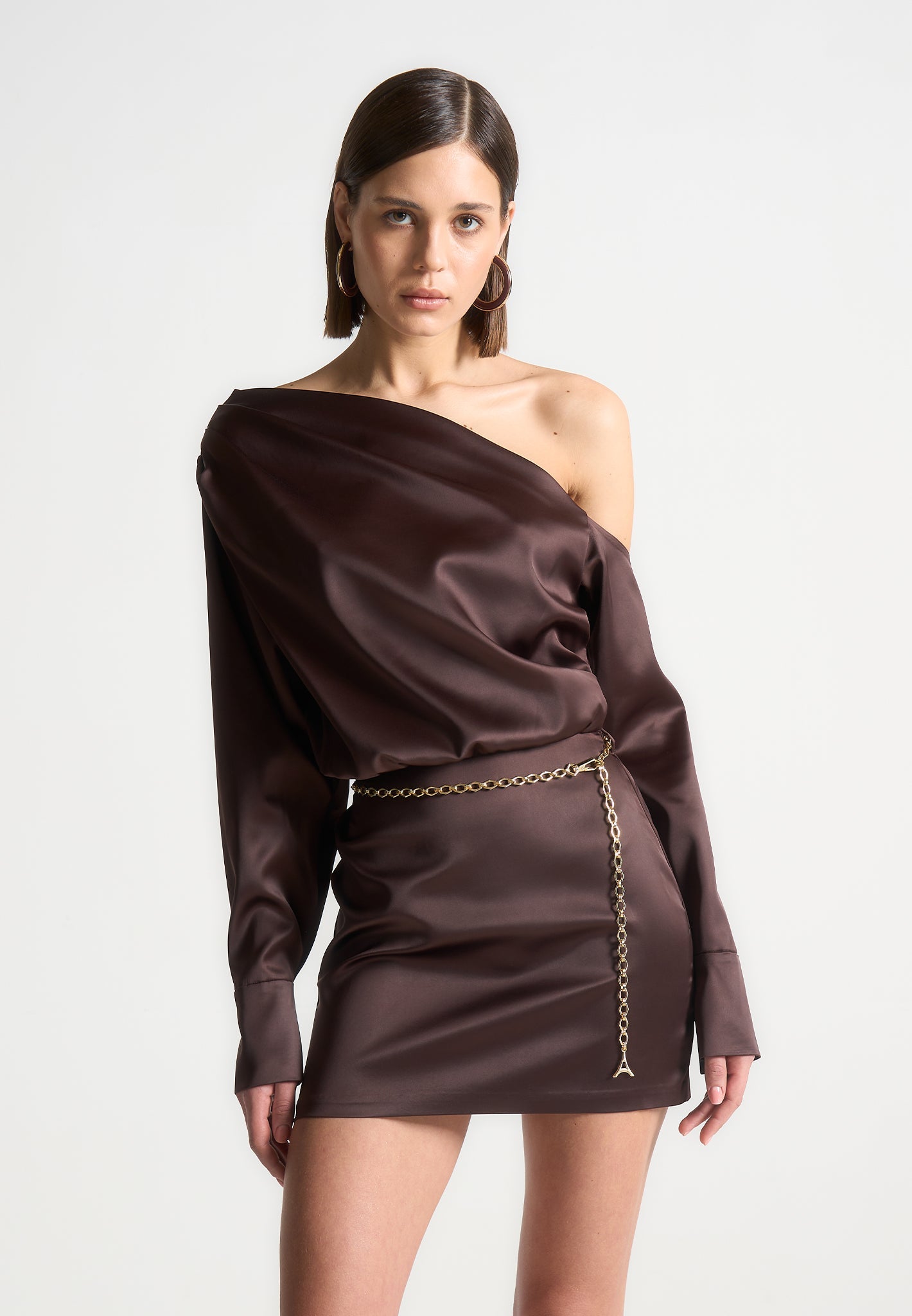 Portman™ | Satin Mini Dress
