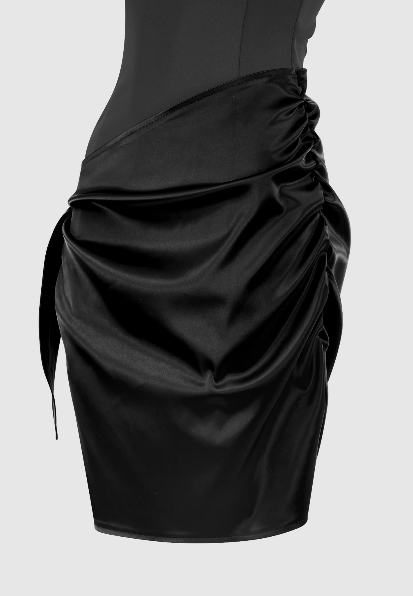 Portman™ | Satin Wrap Bodycon