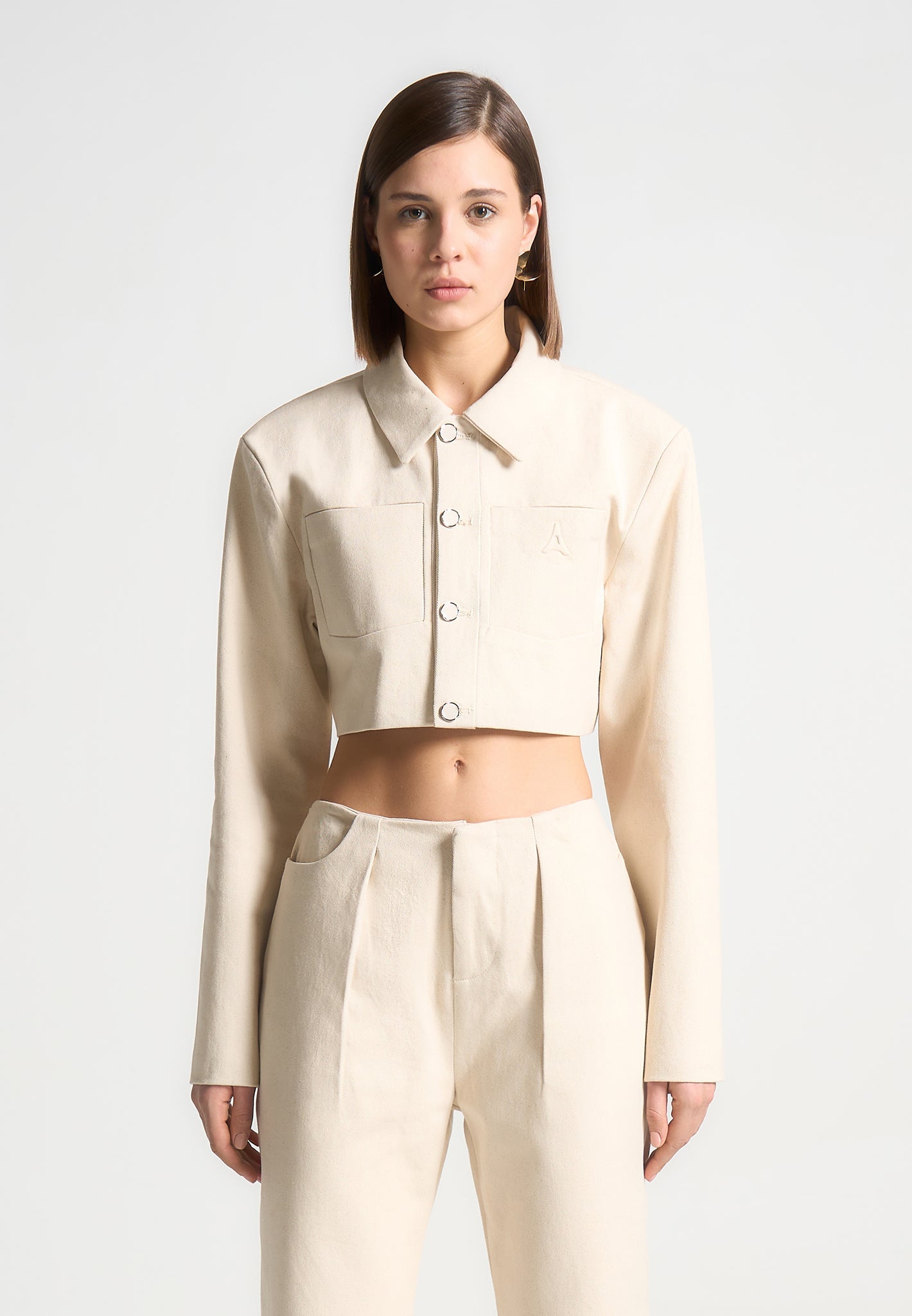 Portman™ | Cropped Denim Jacket