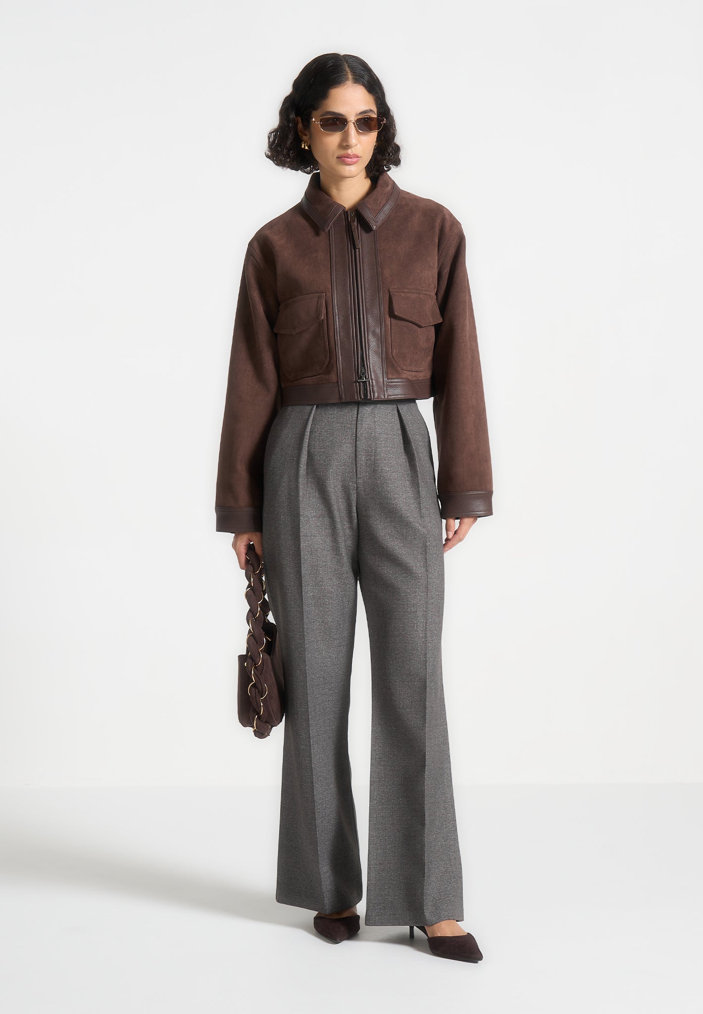 Portman™ | Pebbled Leather Jacket