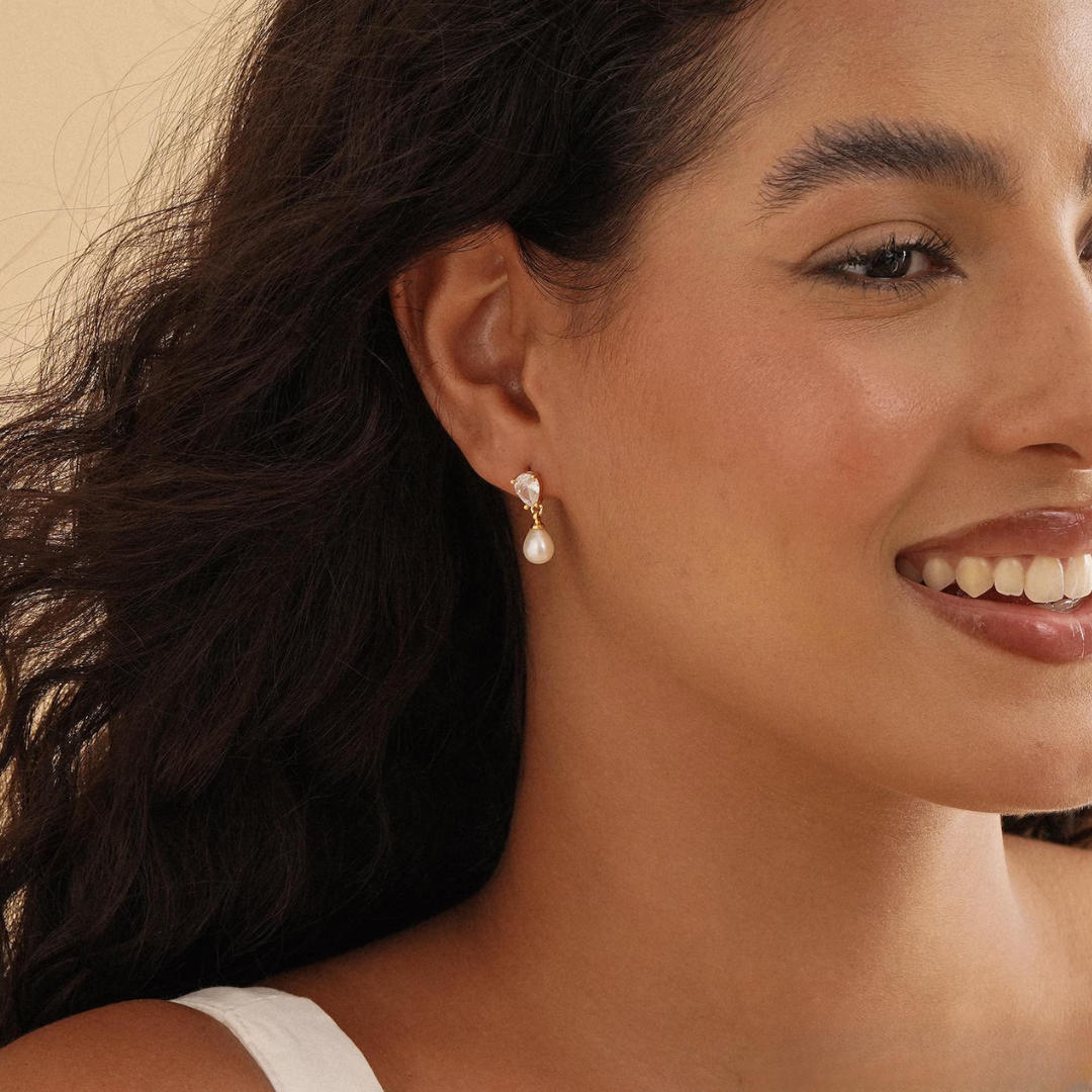 Portman™ | Elowen Pearl Earrings
