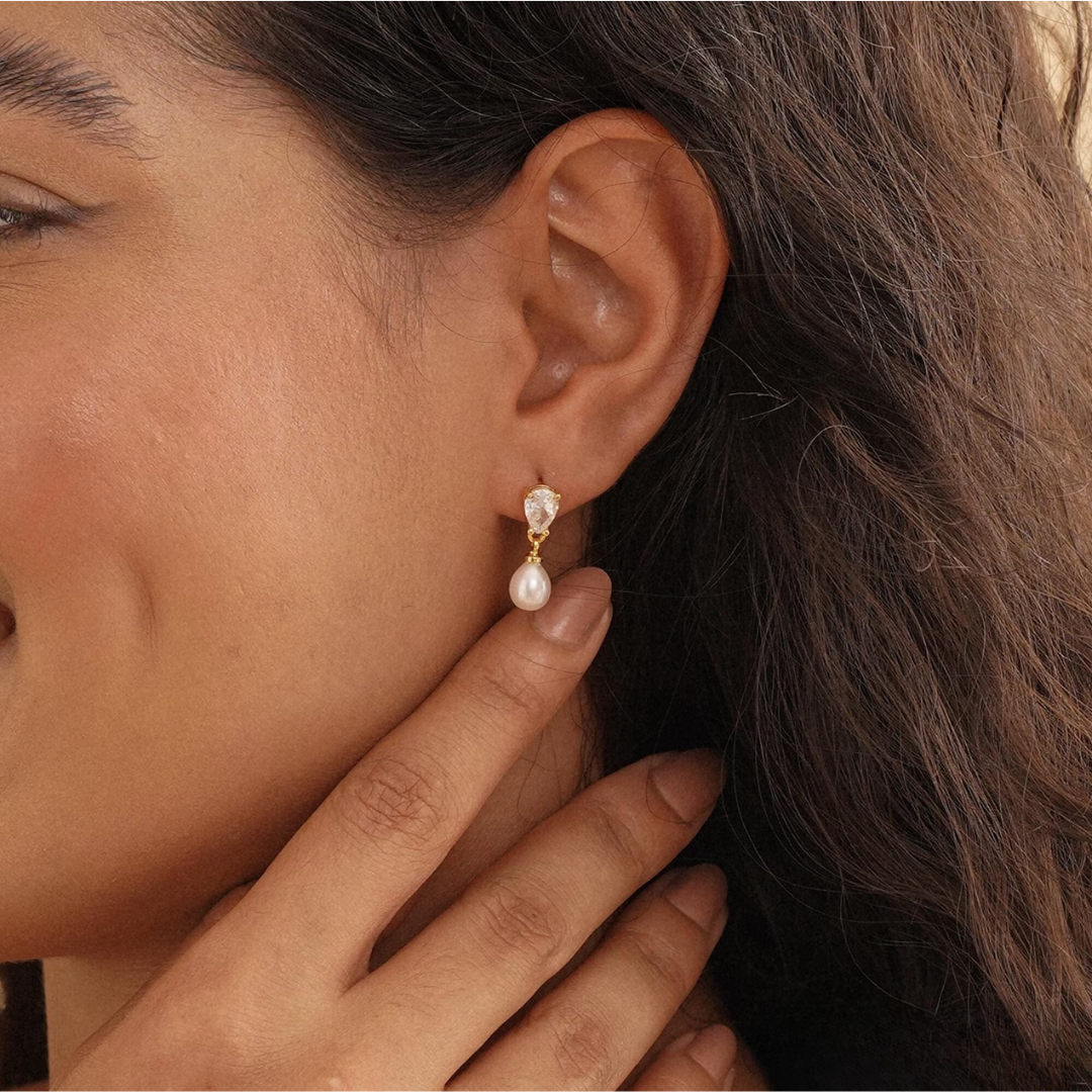 Portman™ | Elowen Pearl Earrings