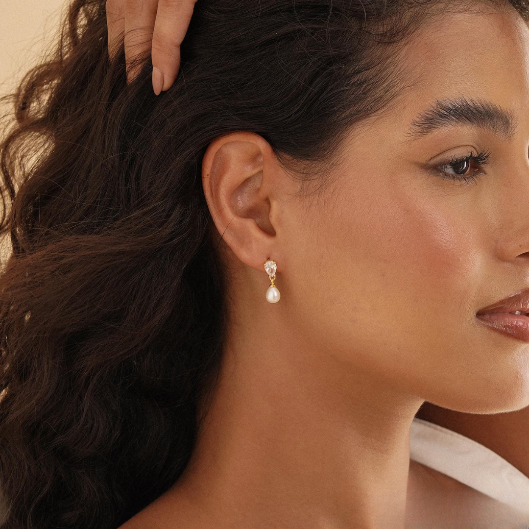 Portman™ | Elowen Pearl Earrings