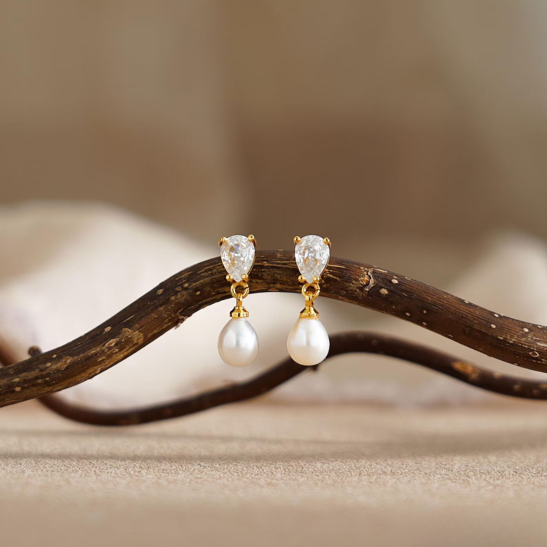 Portman™ | Elowen Pearl Earrings
