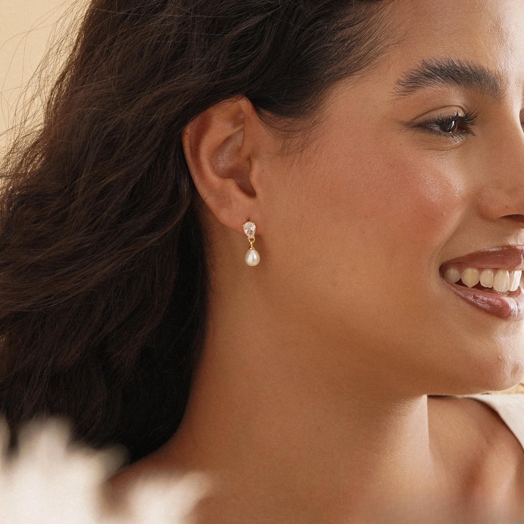 Portman™ | Elowen Pearl Earrings