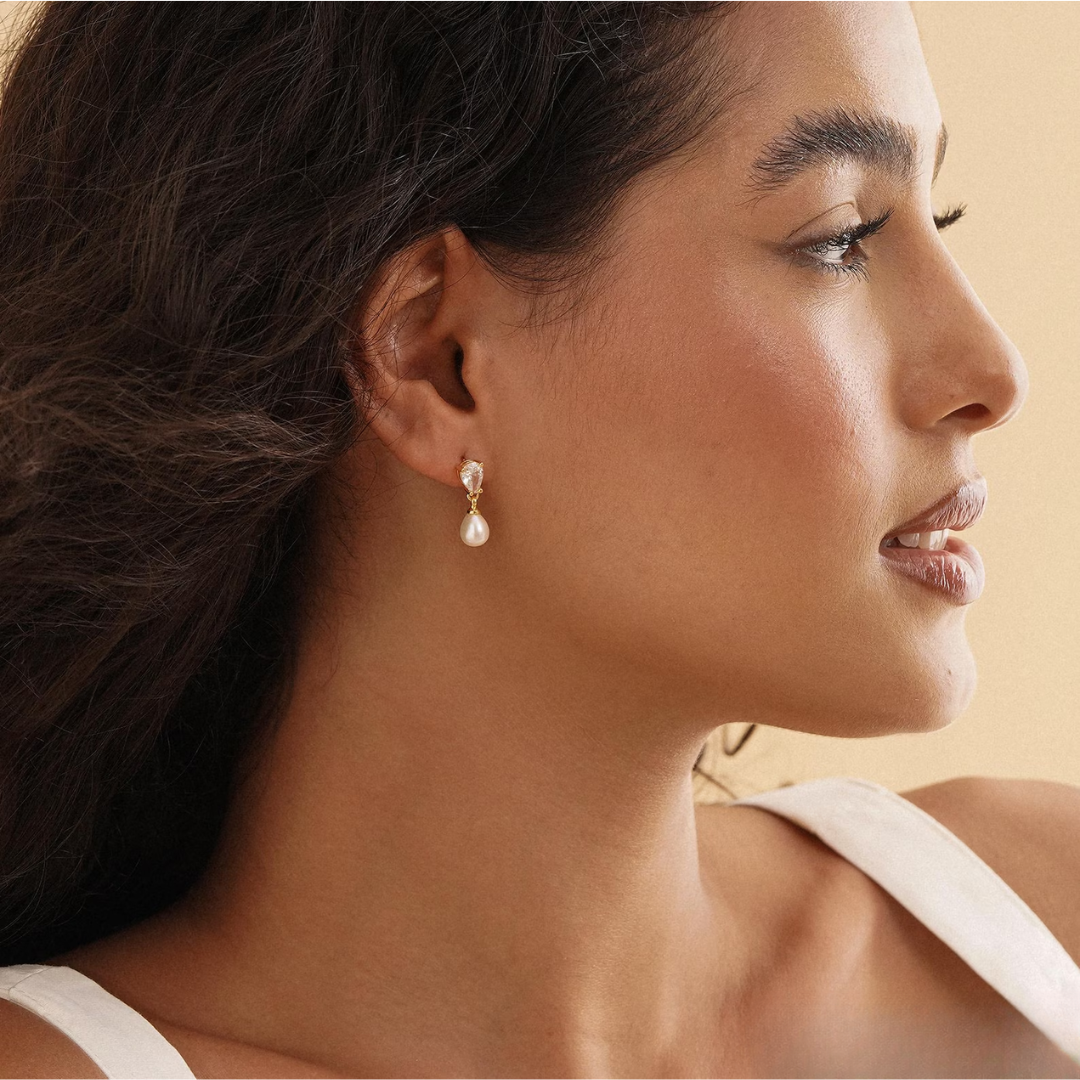 Portman™ | Elowen Pearl Earrings