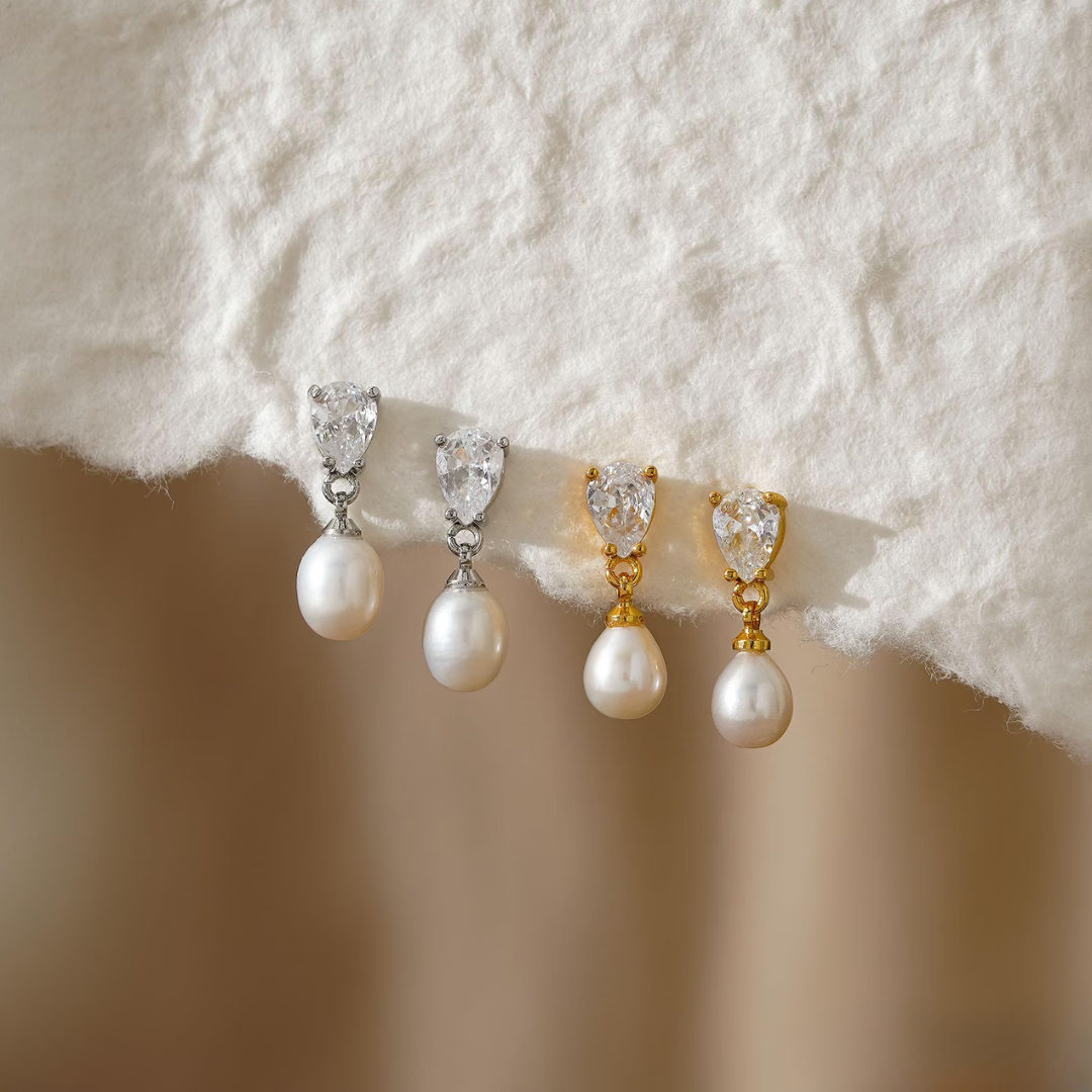 Portman™ | Elowen Pearl Earrings