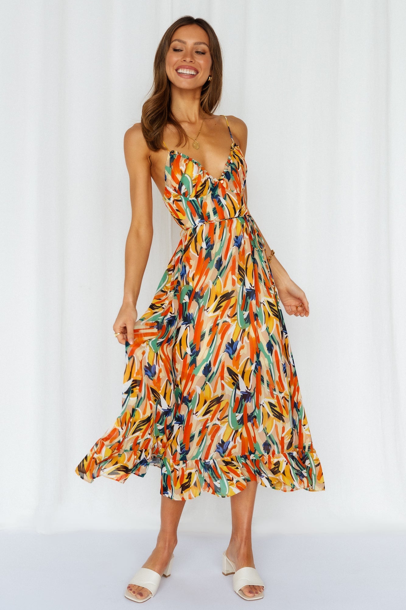 Portman™ | Midi Dress Green