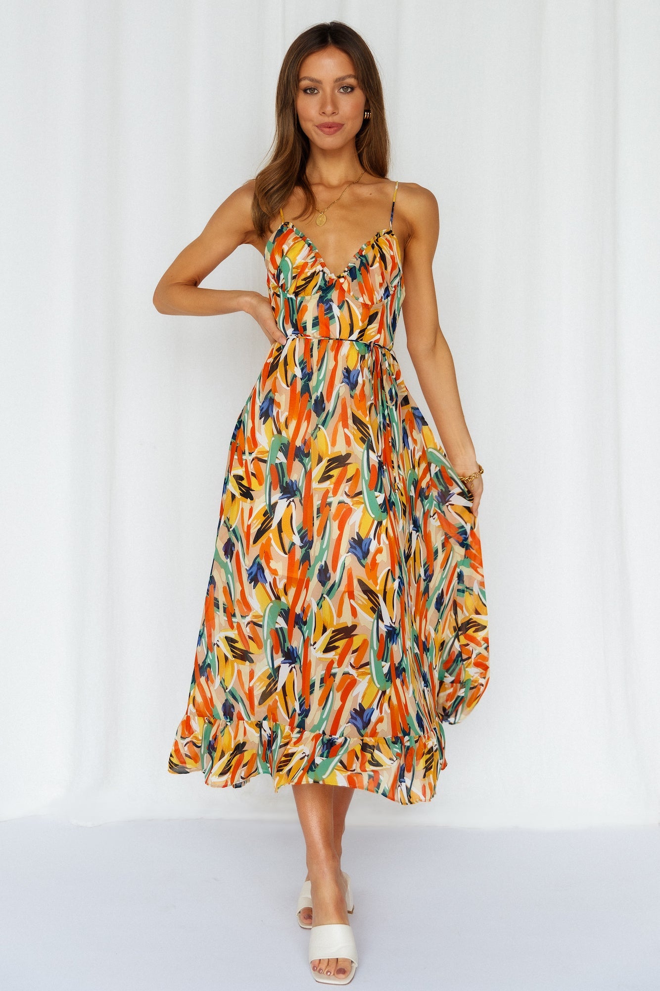 Portman™ | Midi Dress Green