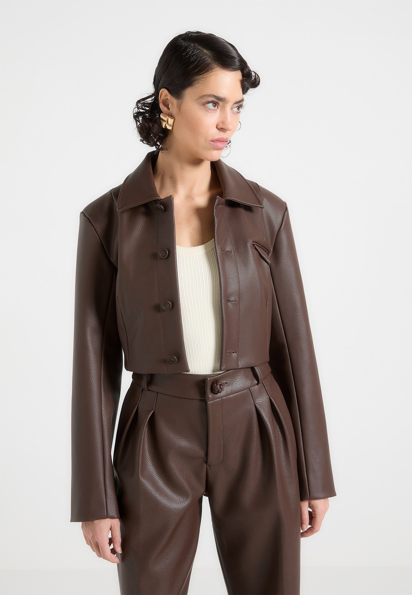 Portman™ | Pebbled Leather Jacket