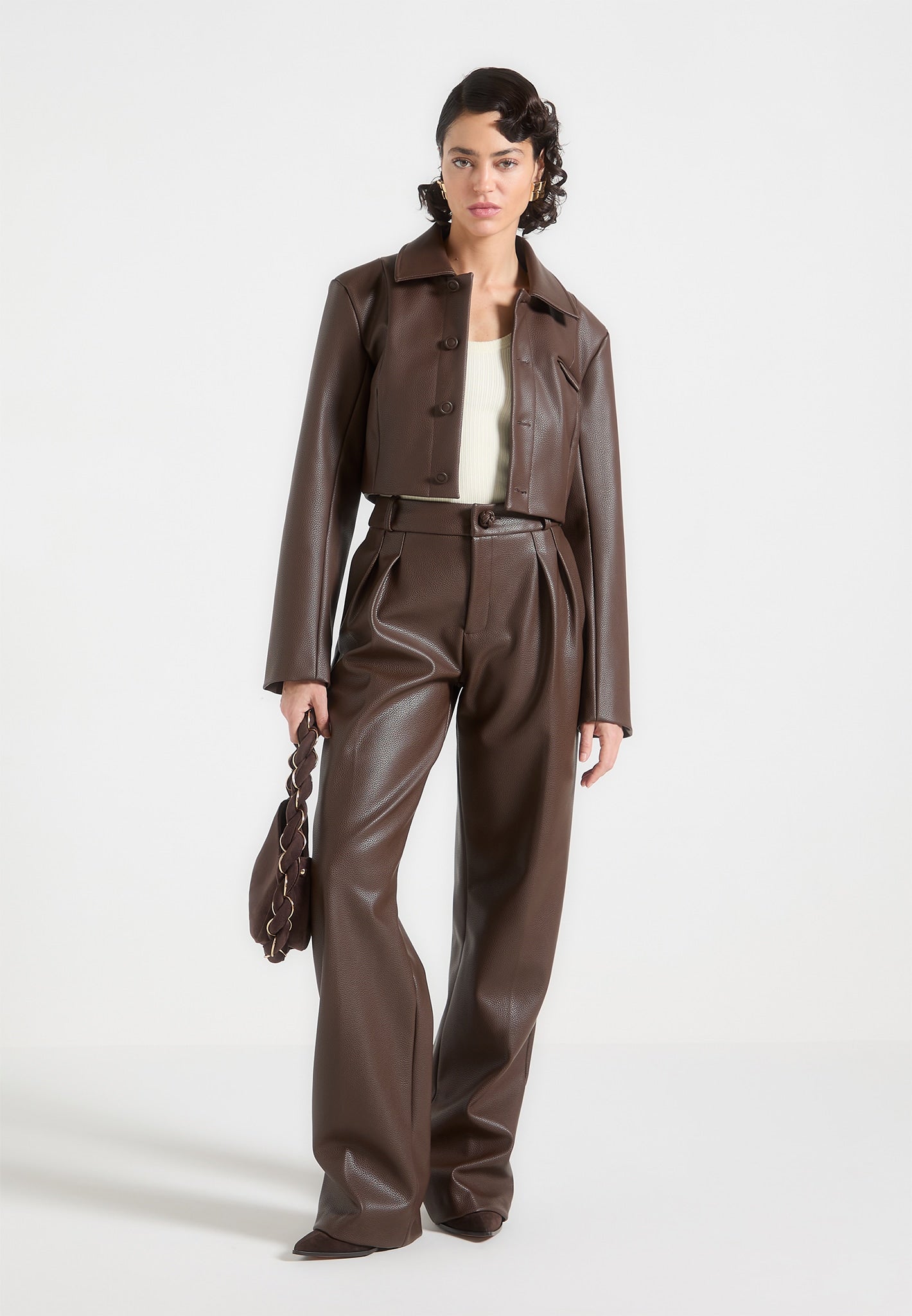 Portman™ | Pebbled Leather Jacket