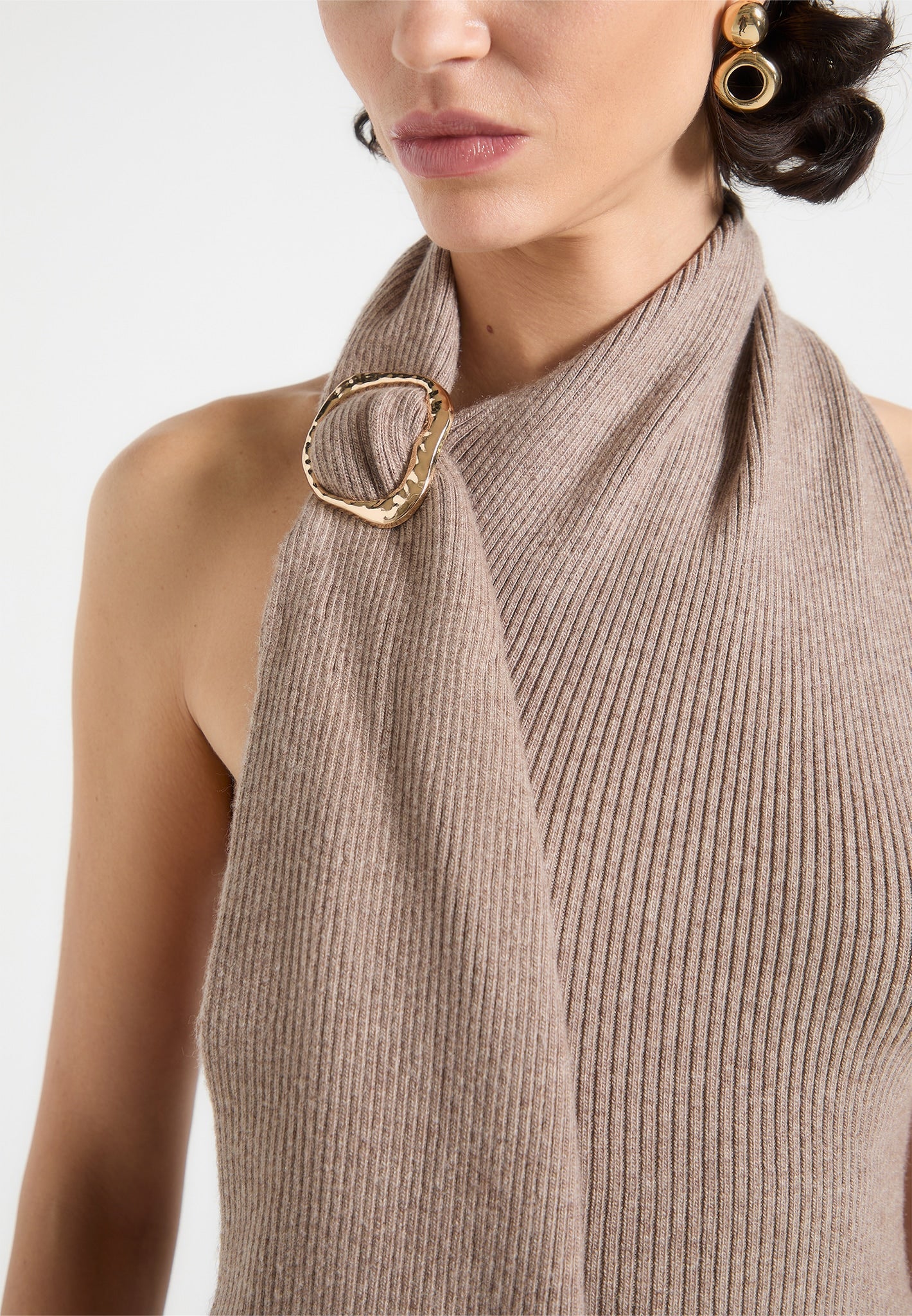 Portman™ | Draped Halterneck Top