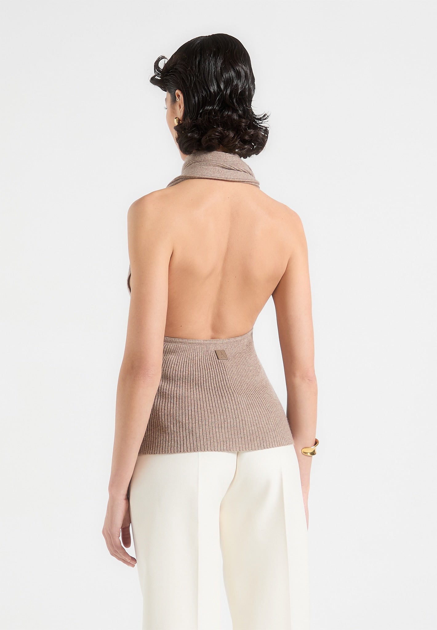 Portman™ | Draped Halterneck Top
