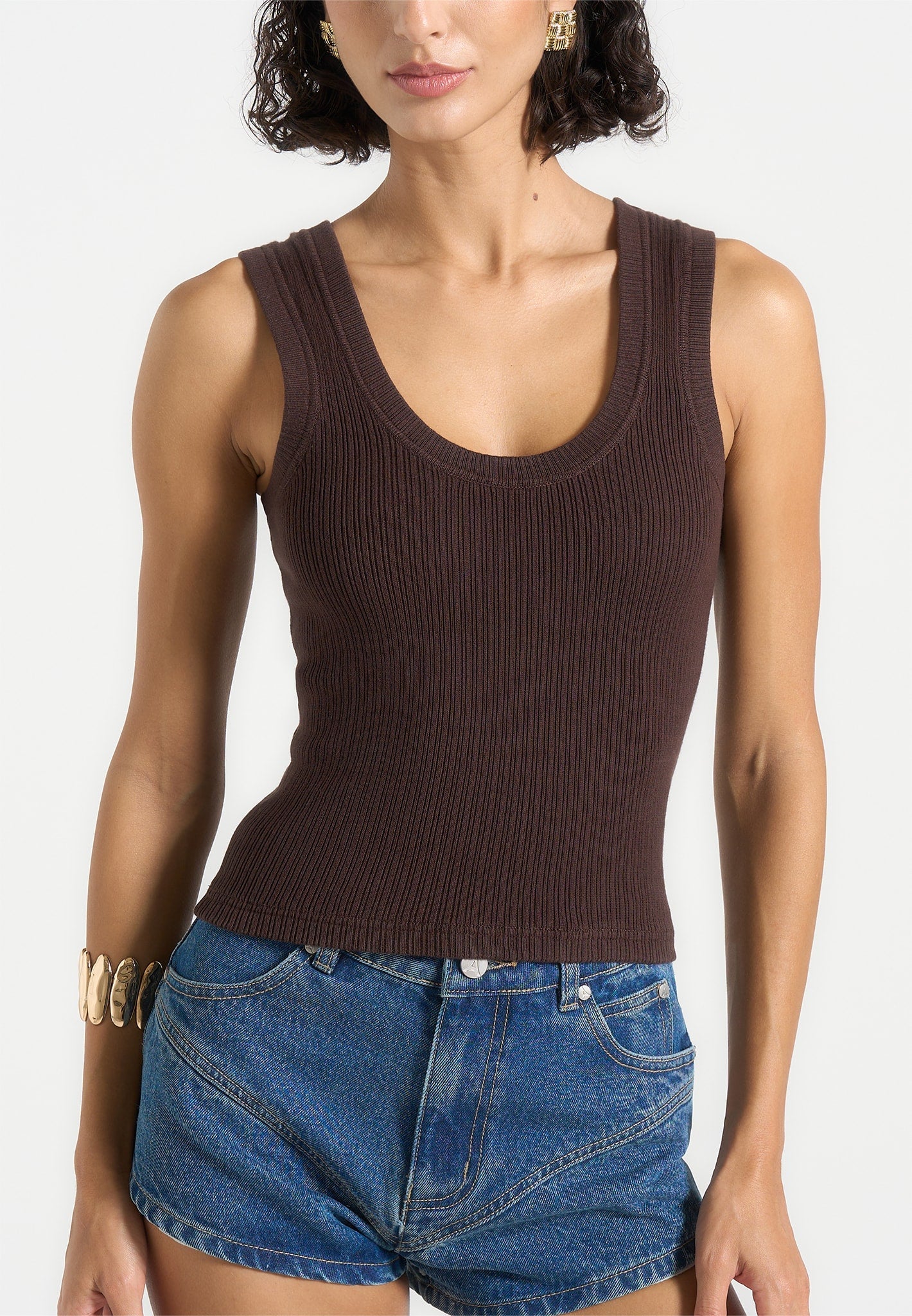 Portman™ | Scoop Ribbed Vest