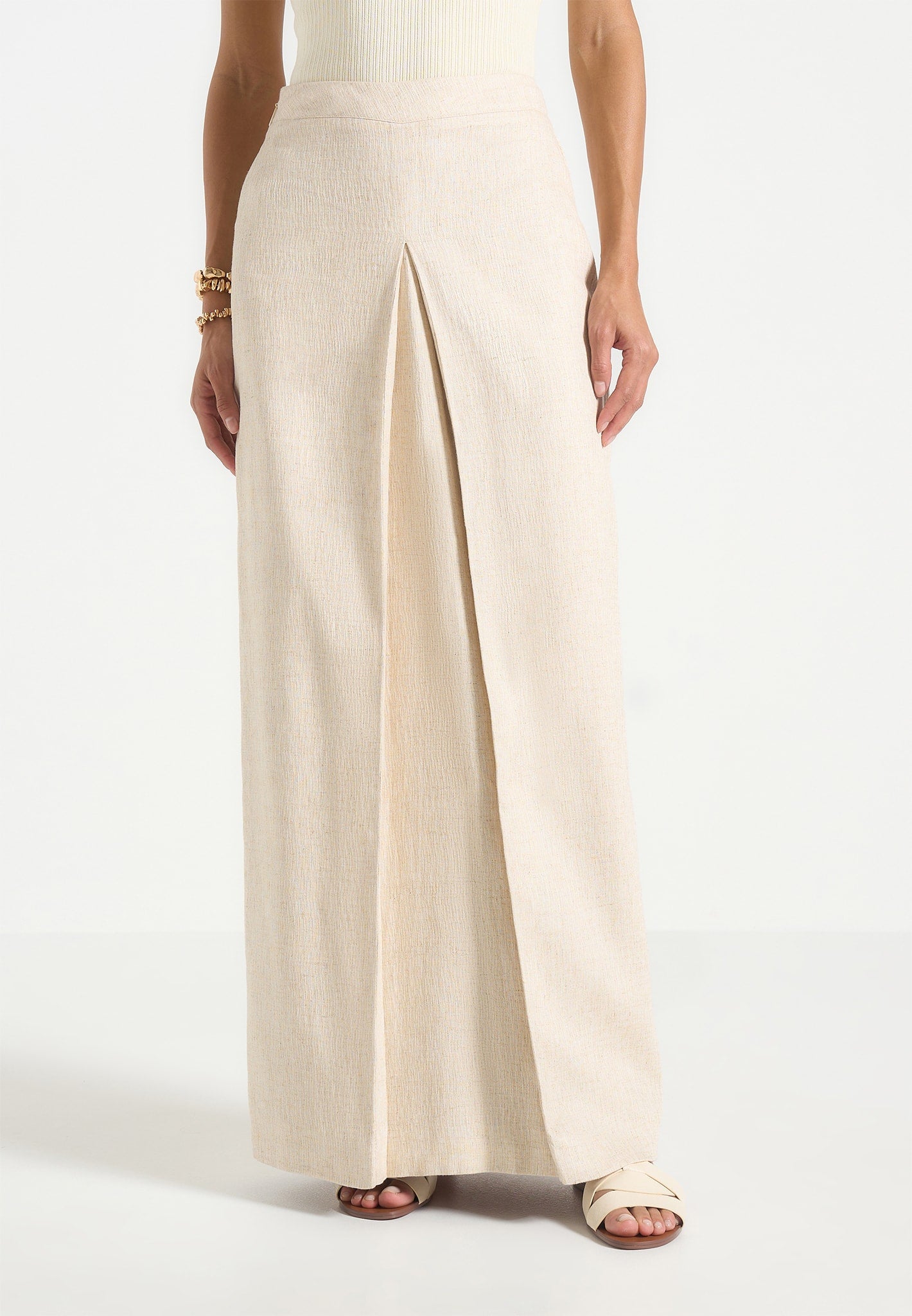 Portman™ | Linen A-Line Skirt