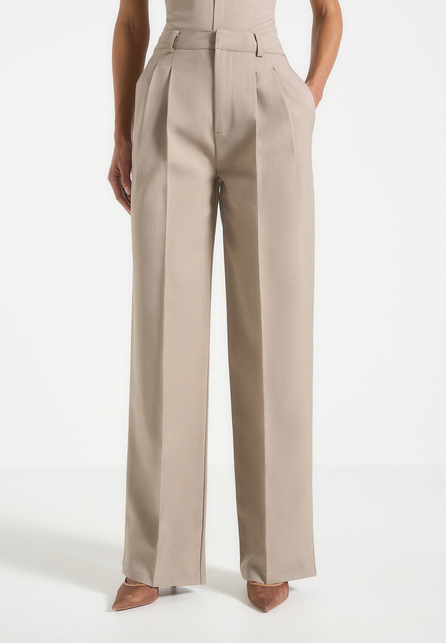 Portman™ | Tailored Pleat Trousers