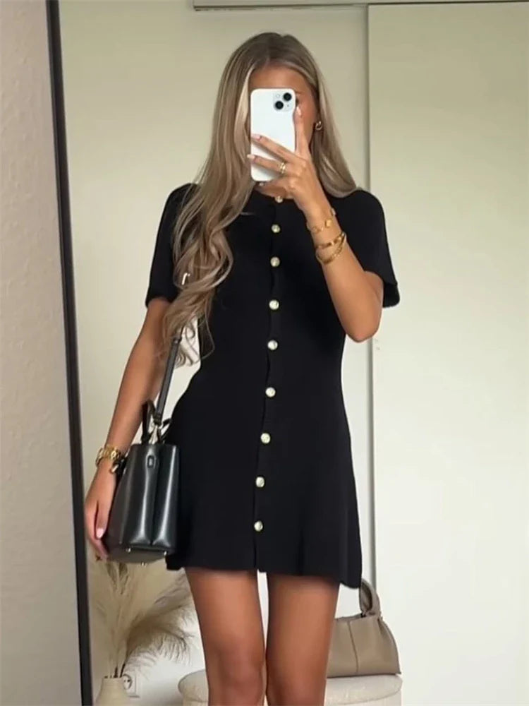 Portman™ | Mandi Knit Mini Dress