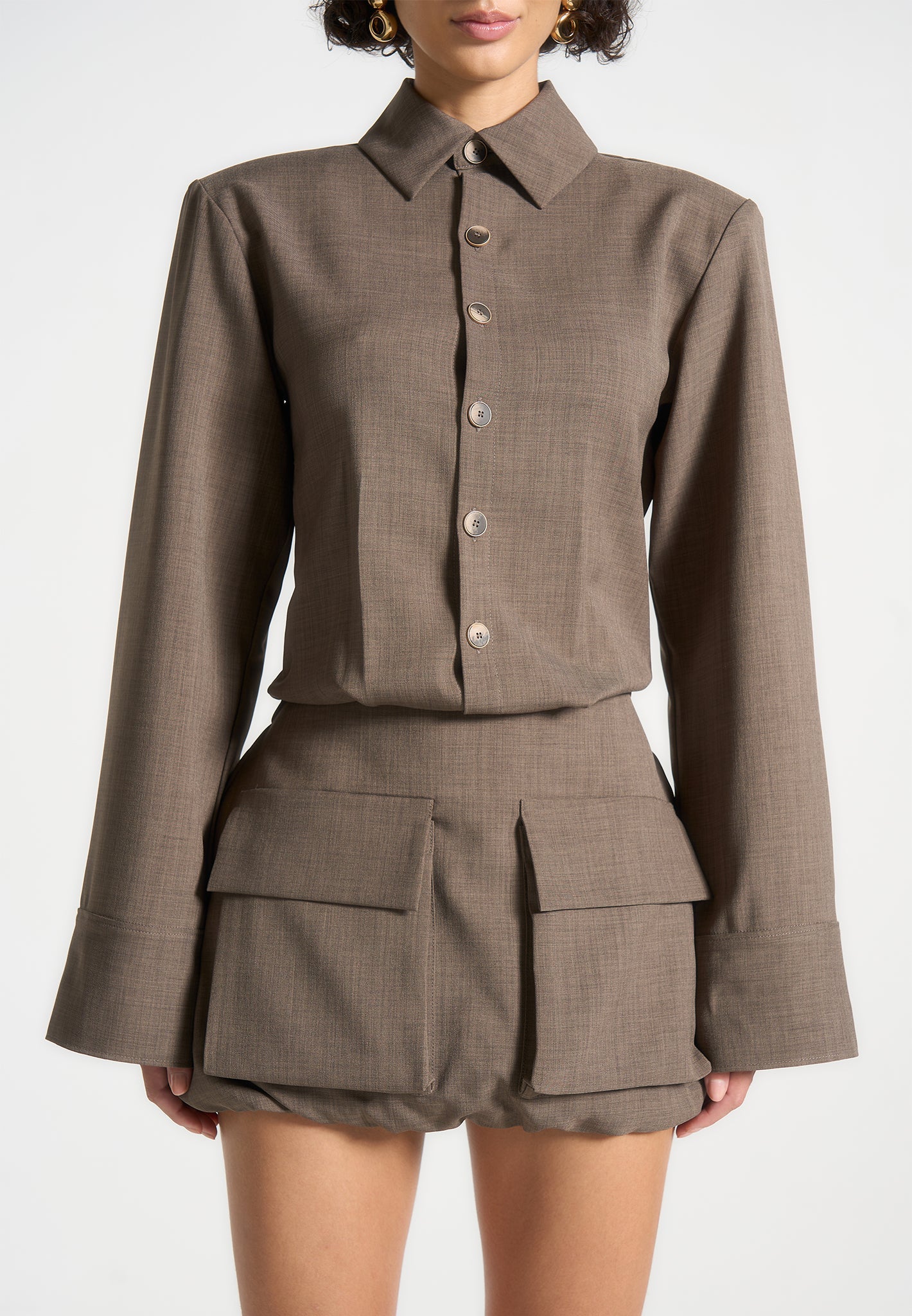 Portman™ | Cargo Shirt Dress