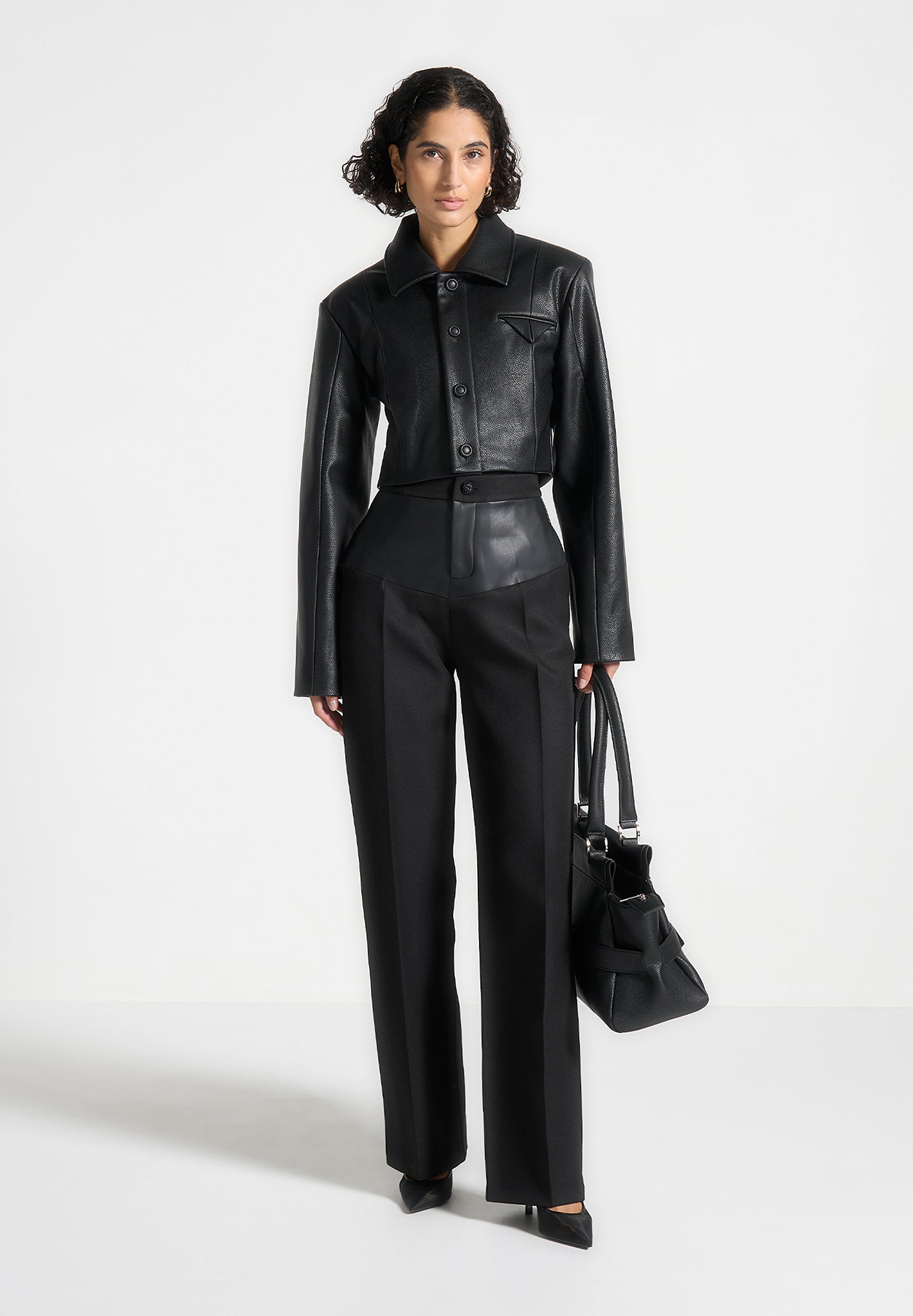 Portman™ | Pebbled Leather Jacket