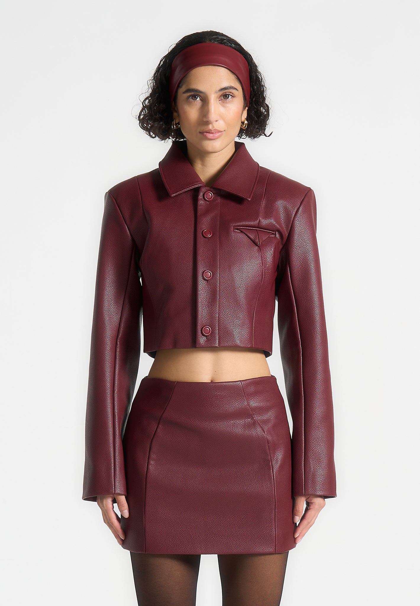 Portman™ | Pebbled Leather Jacket
