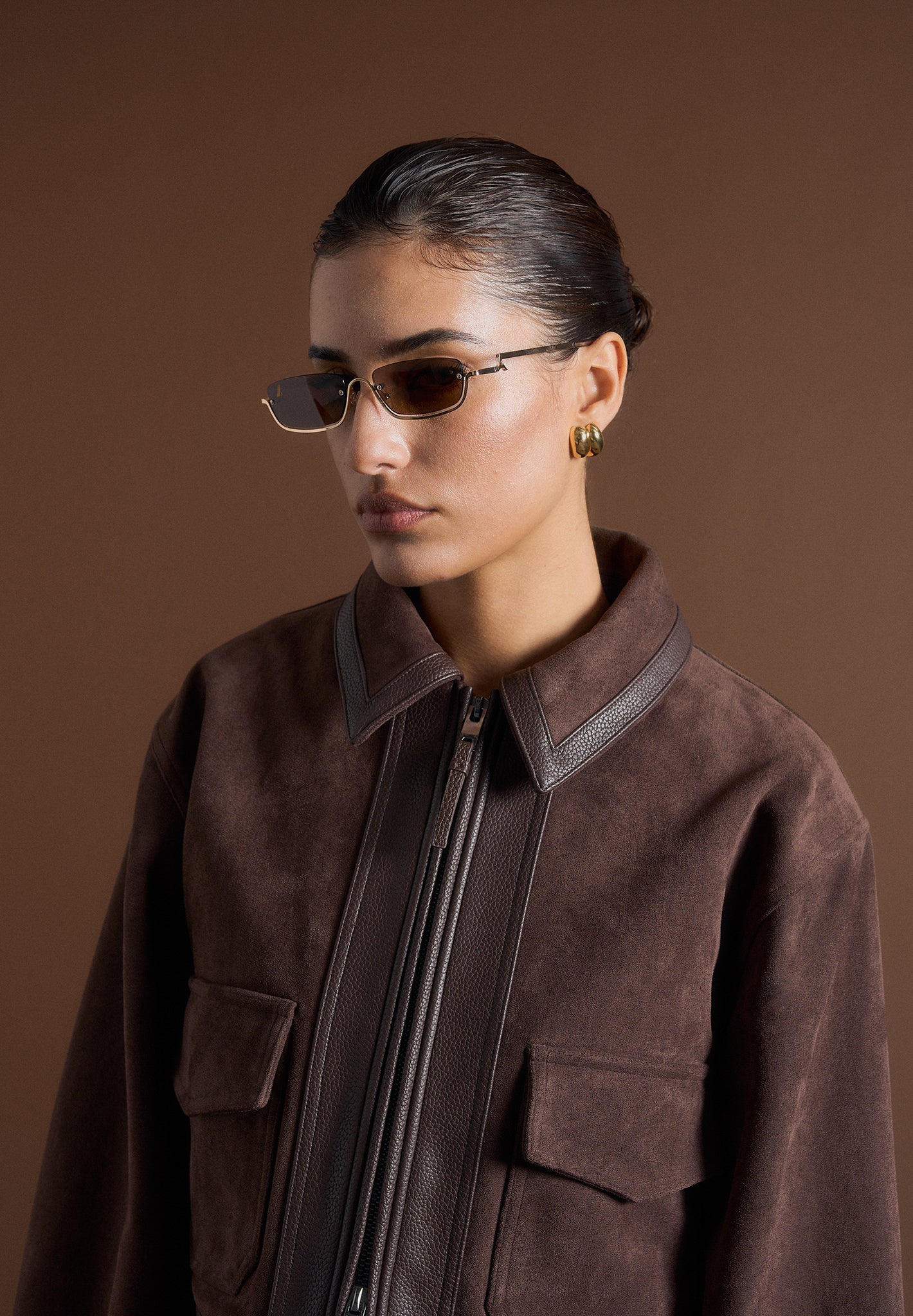Portman™ | Pebbled Leather Jacket