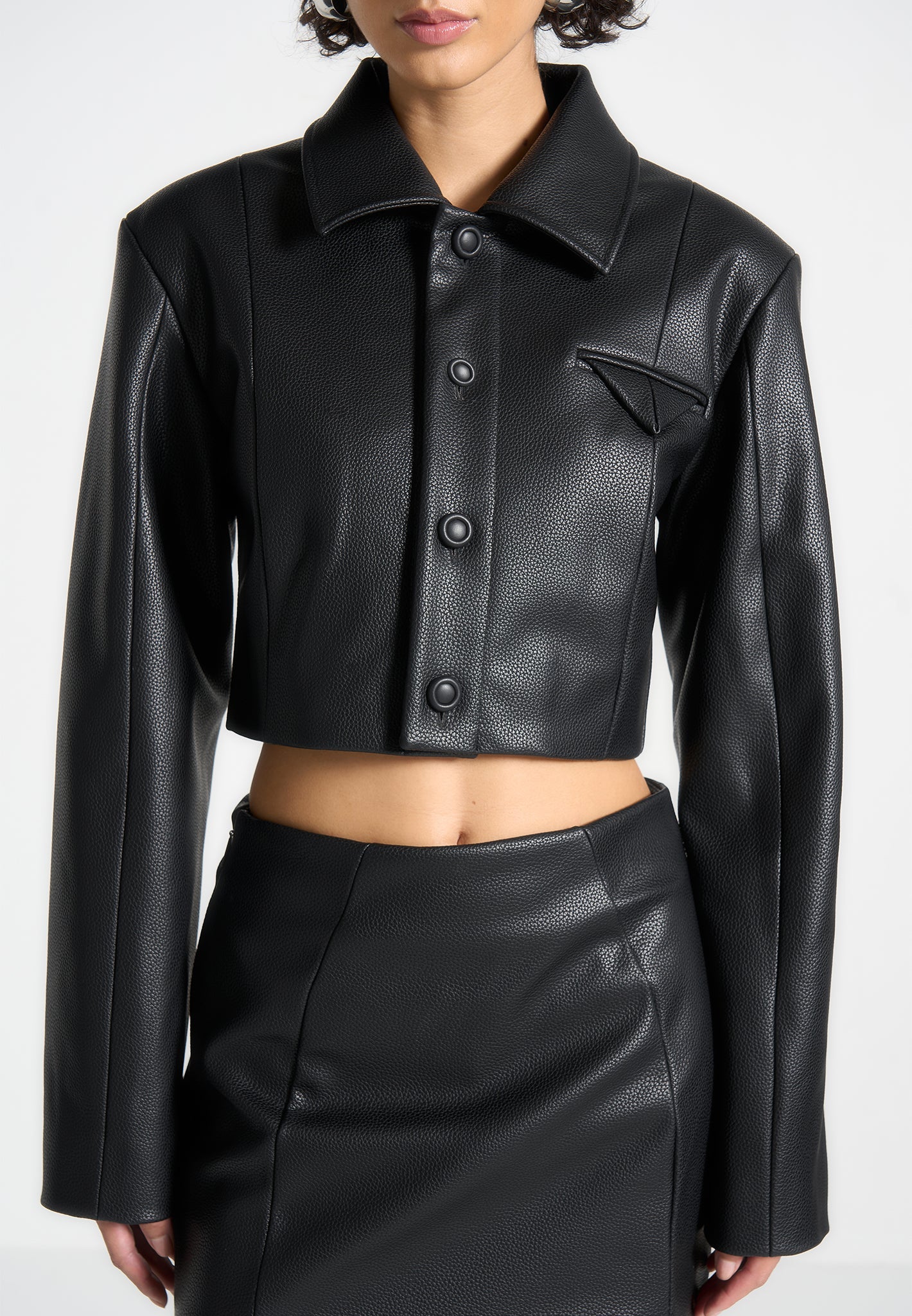 Portman™ | Pebbled Leather Jacket