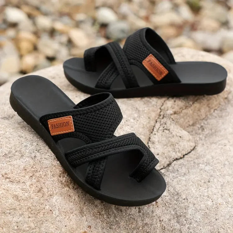 Portman™ |  Criss-Cross Comfort Slides