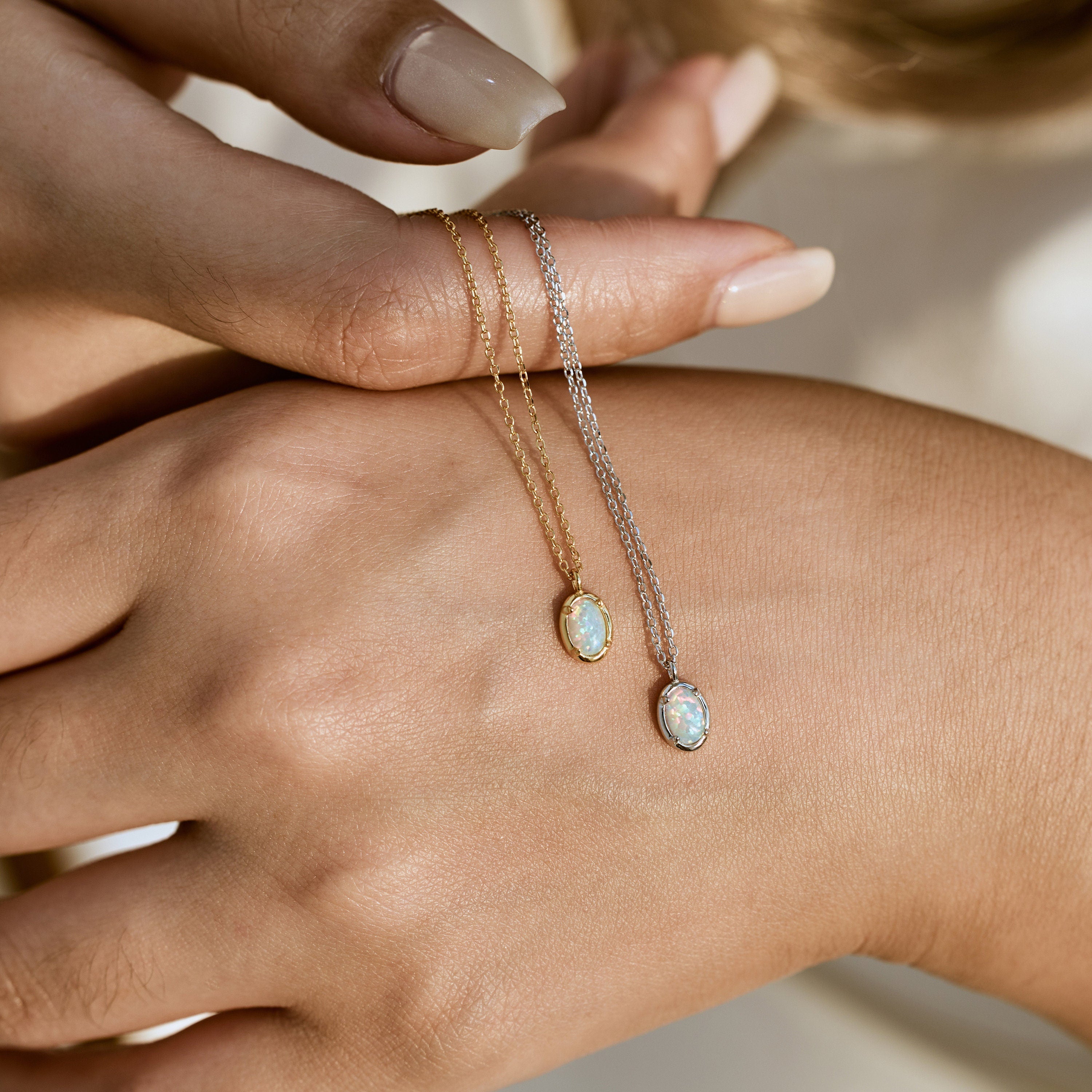 Portman™ | Celestia Opal Necklace
